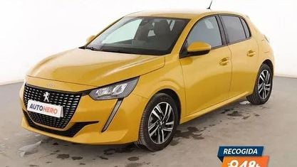 Usado Peugeot 208 Allure 101 CV (74 kW) 2020 Amarillo Utilitario