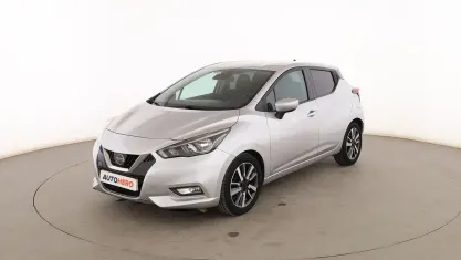 Usado Nissan Micra N-Connecta 90 CV (66 kW) 2018 Gris Utilitario