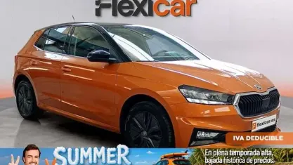 Usado Skoda Fabia Selection 116 CV (85 kW) 2025 Naranja Utilitario