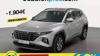 Usado Hyundai Tucson 136 CV (100 kW) 2022 Gris SUV