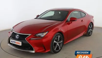 Usado Lexus RC300h Sport Line 223 CV (164 kW) 2017 Rojo Coupe
