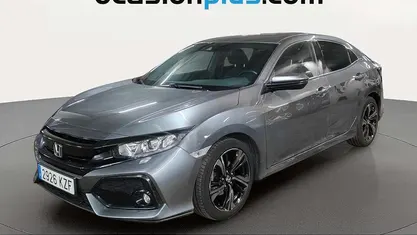 Usado Honda Civic Elegance 129 CV (94 kW) 2019 Gris Berlina