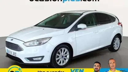Usado Ford Focus Titanium 125 CV (91 kW) 2016 Blanco Utilitario