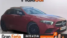 Rojo Usado 2021 Mercedes A200 Berlina | 26.290 € (Precio justo)
