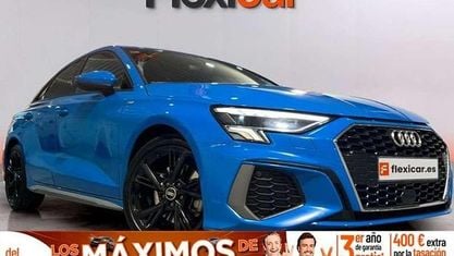 Usado Audi A3 Premium 150 CV (110 kW) 2021 Azul Berlina