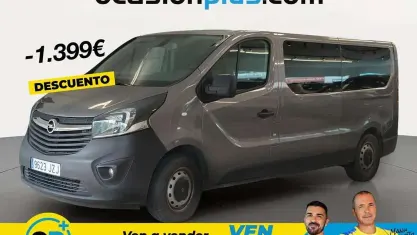 Usado Opel Vivaro S 125 CV (91 kW) 2017 Gris Monovolumen