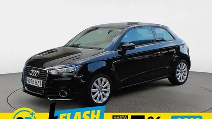 Usado Audi A1 90 CV (66 kW) 2014 Negro Utilitario