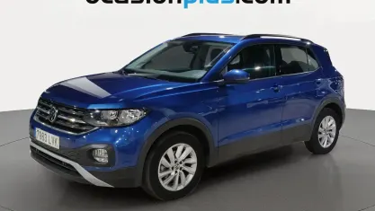 Usado VW T-Cross Advance 95 CV (69 kW) 2021 Azul SUV