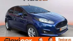 Azul Usado 2017 Ford Fiesta Trend Berlina | 8990 € (Precio justo)