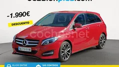 Rojo Usado 2018 Mercedes B200 Monovolumen | 19.100 € (Precio justo)