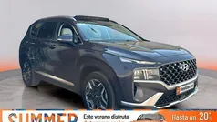 Azul Usado 2021 Hyundai Santa Fe Style SUV | 30.990 € (Precio justo)