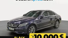 Azul Usado 2016 Mercedes C220 Berlina | 21.690 € (Precio justo)