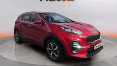 Rojo Usado 2021 Kia Sportage 2 SUV | 15.490 € (Buen precio)