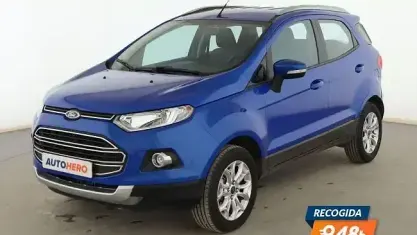 Usado Ford Ecosport Titanium 91 CV (66 kW) 2015 Azul SUV