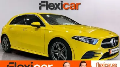 Usado Mercedes A180 116 CV (85 kW) 2020 Amarillo Utilitario