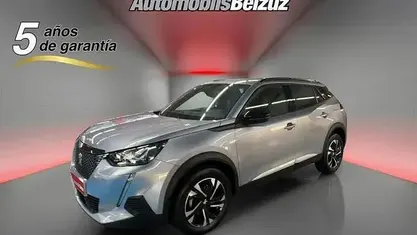 Brugt Peugeot 2008 Allure 101 HK (74 kW) 2022 Sølv SUV