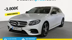 Gris / plata Usado 2018 Mercedes E220 Familiar | 29.900 € (Precio justo)