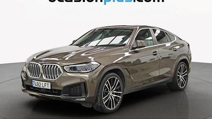 Usado BMW X6 265 CV (194 kW) 2020 Gris plata SUV