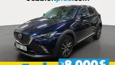 Azul Usado 2017 Mazda CX-3 Luxury SUV | 13.480 € (Precio justo)