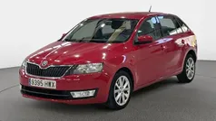 Rojo Usado 2014 Skoda Rapid Ambition Berlina | 10.800 € (Precio justo)