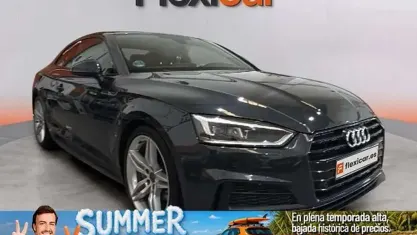 Usado Audi A5 S-Line 190 CV (139 kW) 2019 Gris Coupe