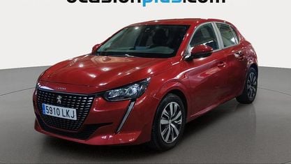 Usado Peugeot 208 Active 102 CV (75 kW) 2020 Rojo Utilitario