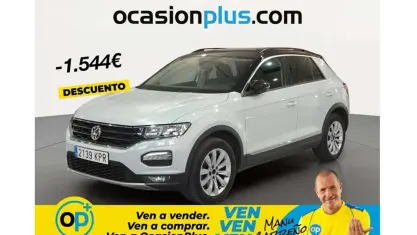 Usado VW T-Roc Advance 116 CV (85 kW) 2018 Plateado SUV