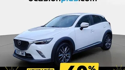 Blanco Usado 2016 Mazda CX-3 Luxury SUV | 12.223 € (Buen precio)