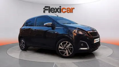 Usado Peugeot 108 Active 72 CV (52 kW) 2020 Negro Utilitario