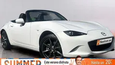Blanco Usado 2017 Mazda MX5 Inclusive Descapotable | 21.990 € (Precio justo)
