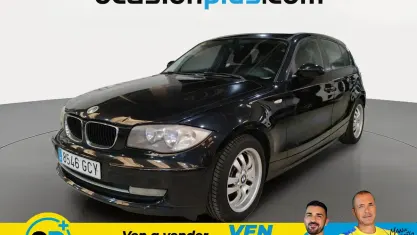 Usado BMW 118 143 CV (105 kW) 2008 Negro Utilitario