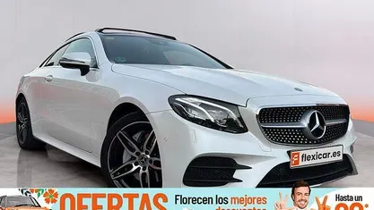 Usado Mercedes E220 194 CV (142 kW) 2018 Blanco Coupe