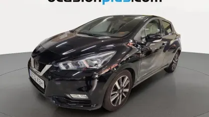 Usado Nissan Micra 90 CV (66 kW) 2017 Negro Utilitario