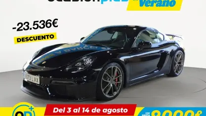 Usado Porsche Cayman GT4 420 CV (308 kW) 2022 Negro Coupe