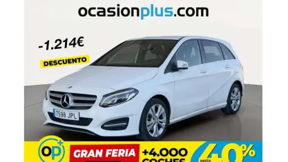 Usado Mercedes B200 136 CV (100 kW) 2016 Blanco Utilitario