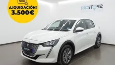 Blanco Usado 2021 Peugeot e-208 Active Utilitario | 18.995 € (Precio justo)