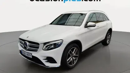 Usado Mercedes GLC220 170 CV (125 kW) 2017 Blanco SUV
