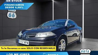 Usado Renault Mégane Cabriolet Dynamique 106 CV (77 kW) 2009 Negro Descapotable