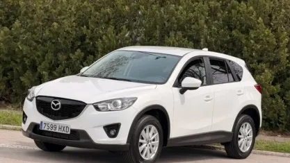 Używany Mazda CX-5 Luxury 150 KM (110 kW) 2014 Biały SUV