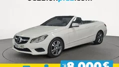 Blanco Usado 2015 Mercedes E220 Descapotable | 23.450 € (Precio justo)