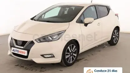 Usado Nissan Micra 90 CV (66 kW) 2018 Beige Utilitario