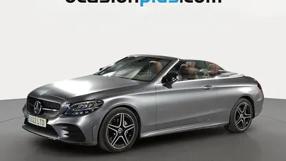 Gris Usado 2021 Mercedes C220 AMG Descapotable | 36.319 € (Super precio)