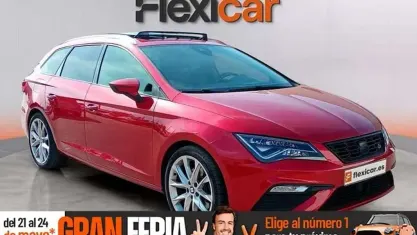 Usado Seat Leon ST FR 150 CV (110 kW) 2020 Rojo Familiar