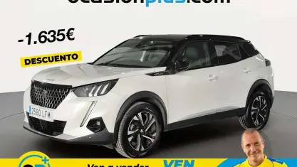 Usado Peugeot 2008 GT-line 131 CV (96 kW) 2020 Blanco SUV