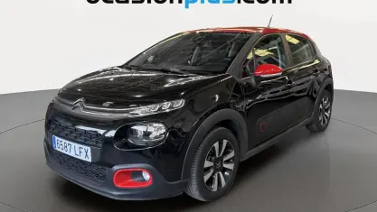 Usado Citroën C3 Feel 82 CV (60 kW) 2020 Negro Utilitario