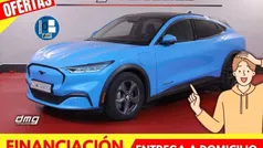 Azul Usado 2022 Ford Mustang Mach-E Premium SUV | 34.900 € (Super precio)