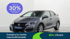 Gris / plata Usado 2016 Honda Civic Comfort Berlina | 12.690 € (Super precio)