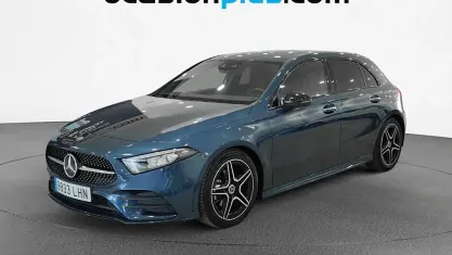 Usado Mercedes A200 AMG 150 CV (110 kW) 2020 Azul Utilitario