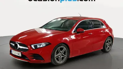 Usado Mercedes A200 AMG 163 CV (119 kW) 2018 Rojo Utilitario