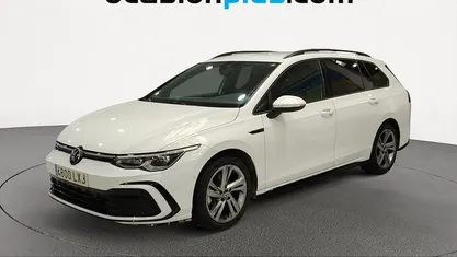Blanco Usado 2022 VW Golf R-line Familiar | 22.719 € (Precio justo)